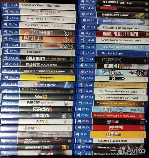 Игры для приставки playstation 4