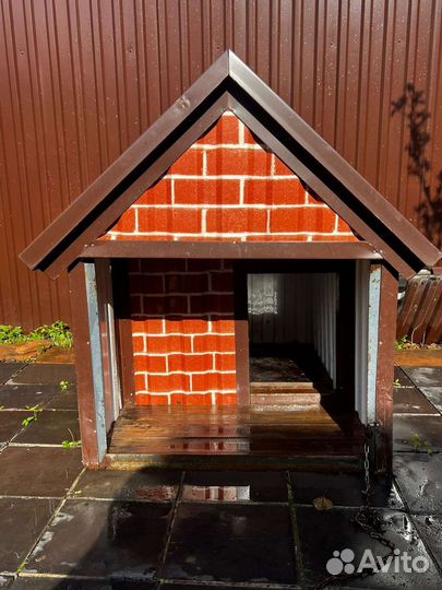 Будка для собаки утепленная