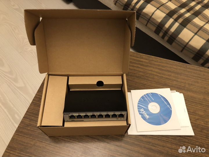 Коммутатор D-Link DJS-1100-08