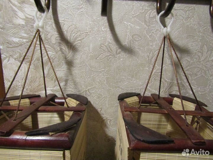 Подвесные китайские кашпо под лампы абажуры