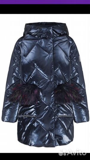 Зимняя куртка на девочку 140 146
