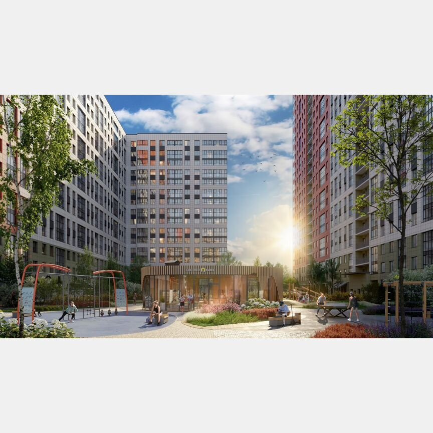 1-к. квартира, 38 м², 11/25 эт.