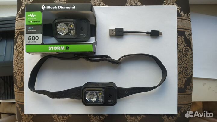 Налобный фонарь аккум. Black Diamond Storm R-500