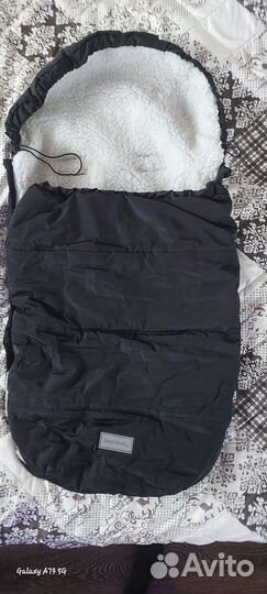 Зимний конверт в коляску