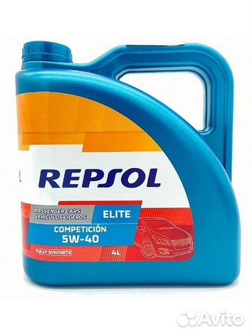 Масло моторное repsol elite competition 5W-40 4 л