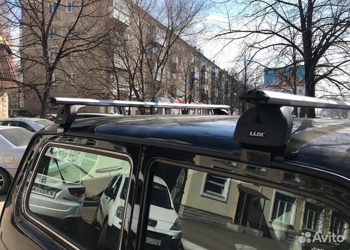 Багажник на крышу аэродинамика LUX нива 4/4