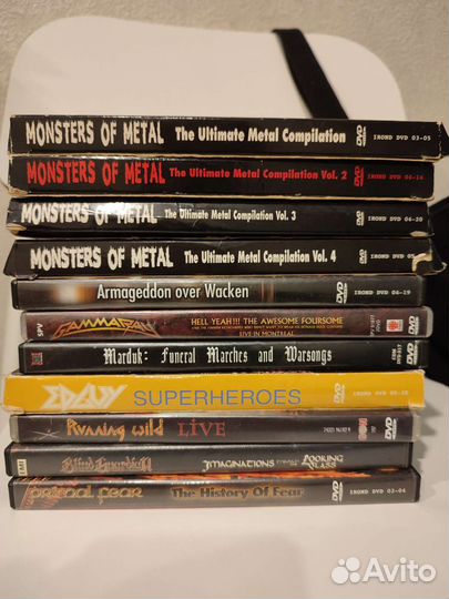 Metal Концертные DVD, Monsters of Metal