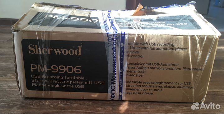 Проигрыватель винила Sherwood pm 9906