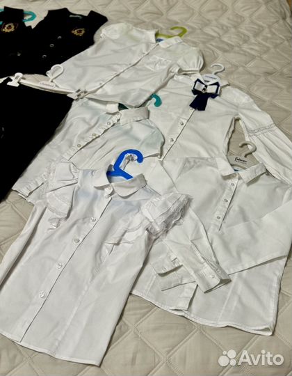 Школьная форма для девочки 128-140 синяя