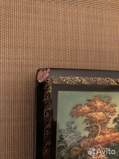 Шкатулка деревянная, новая