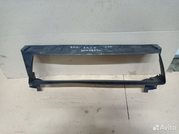 Воздуховод радиатора volvo C30 C70 S40 V50