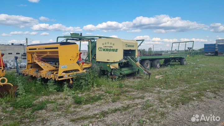 Пресс-подборщик Krone Combi Pack, 2013