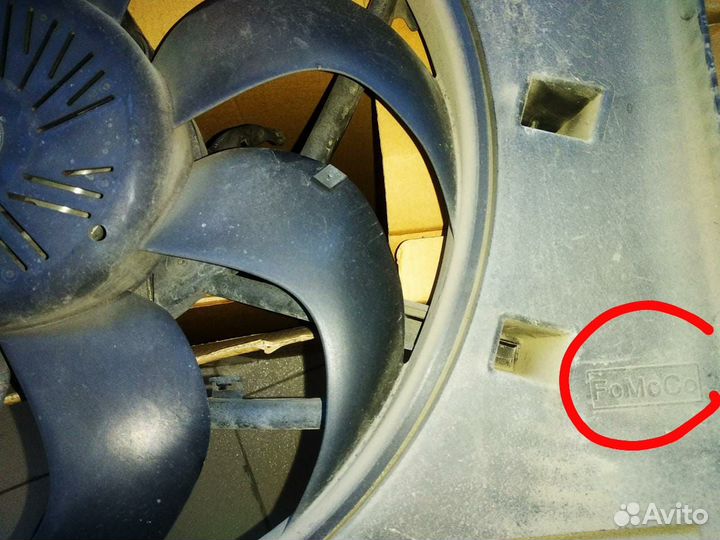 Volvo s80 электровентилятор охлаждения с кожухом