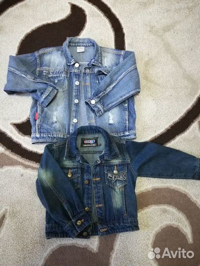 Продается джинсовая куртка для мальчика