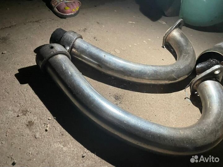 Выхлопные трубы правая и левая иж юпитер 5