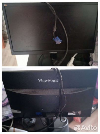 Монитор Viewsonic+пк dexp