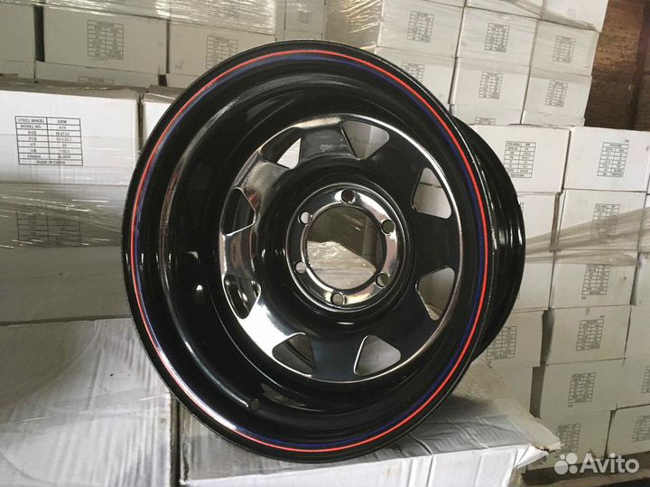 Диск R17x8 6x139.7 ET0 CB110.1 черный