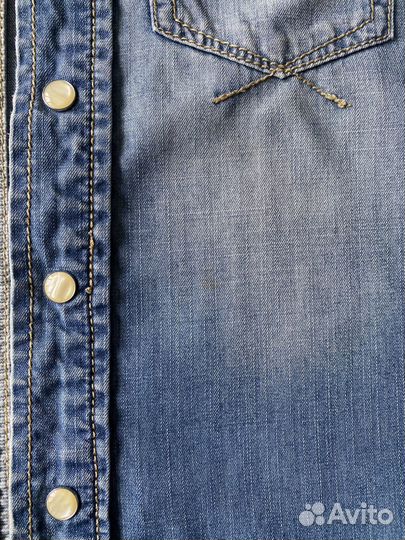 Рубашка джинсовая женская