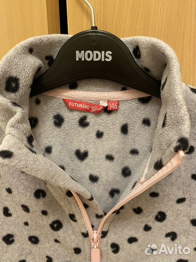 Кофта флисовая на девочку 146