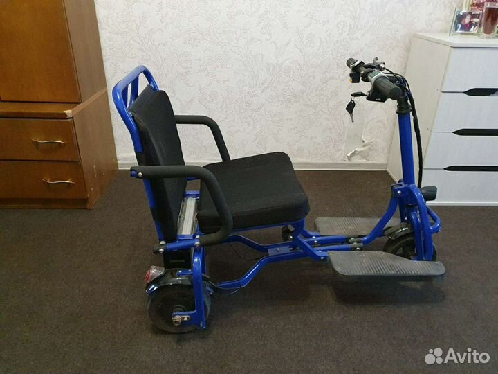 Складной электроцикл