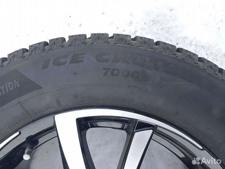 Bridgestone 7000 225/60 R17 диск ниссан