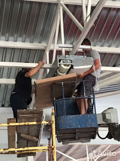 Монтаж сплит систем Установка трасс