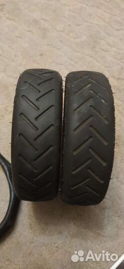 Две шины и две камеры от самоката Xiaomi m365