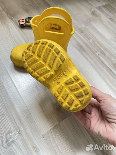 Сапоги резиновые crocs c7 c7