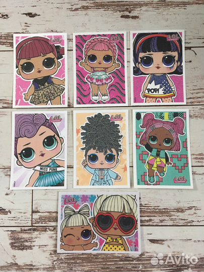 Наклейки LOL Surprise 3