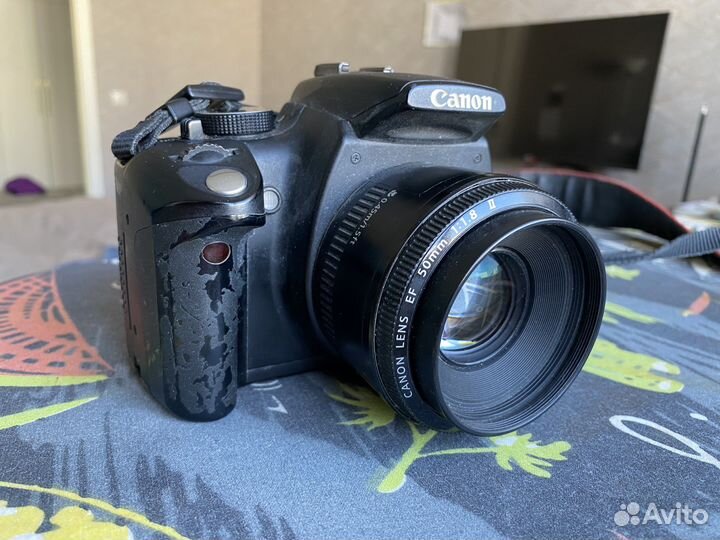 Зеркальный фотоаппарат canon 350d rebel xt