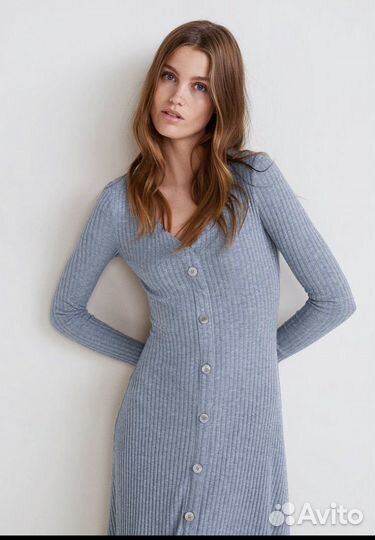 Трикотажное платье Mango