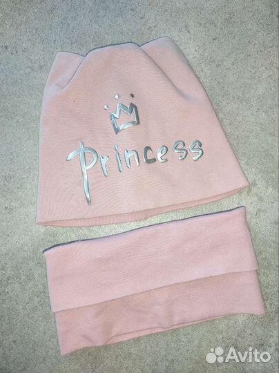 Шапка и снуд для девочки