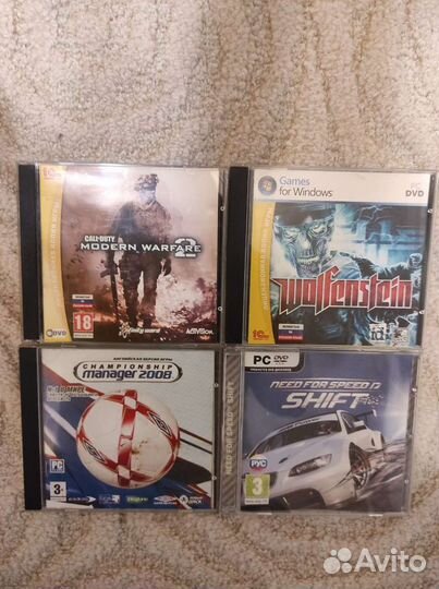 Диски с играми на пк