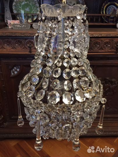 Светильник потолочные хрустальные люстры винтажные
