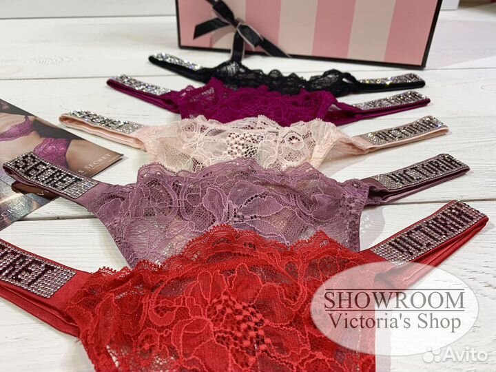 Трусики со стразами Victorias Secret