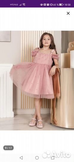 Платье для девочки новое 110 - 116
