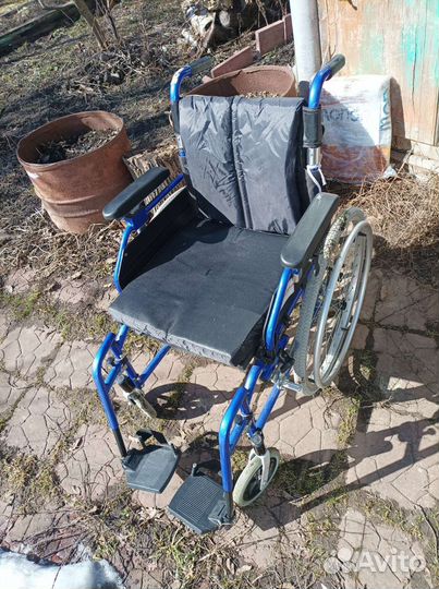 Инвалидная коляска складная бу