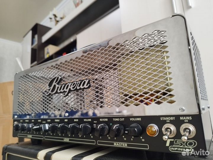 Стэк ламповый bugera T50-infinium каб Cort CMV112