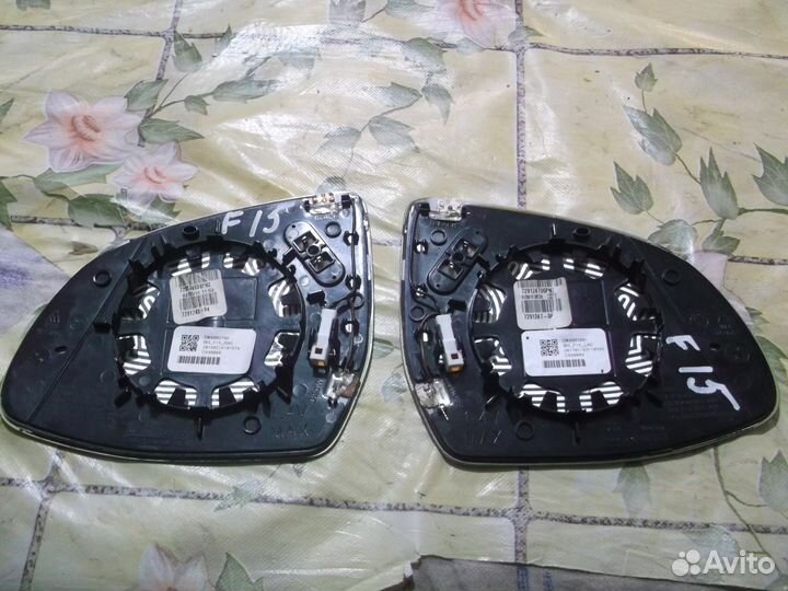 BMW X5 F15 X F16 зеркальный элемент л+п