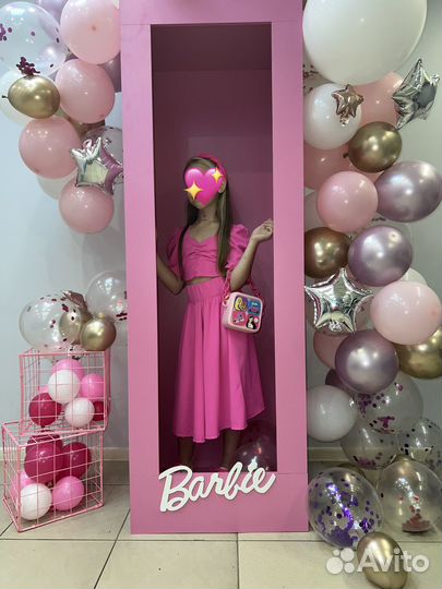 Коробка Barbie Фотозона