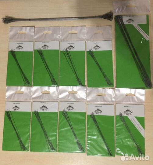 Поводки струна рыболовные