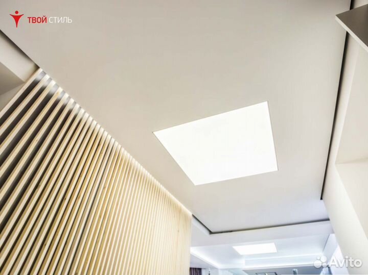 Натяжные потолки под ключ