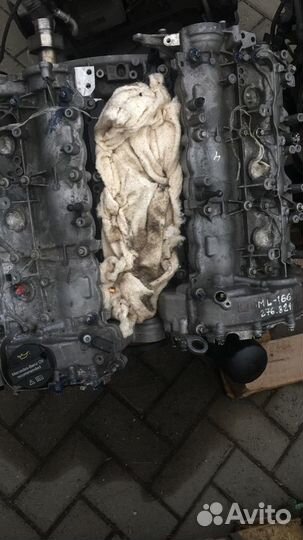 Контрактный двигатель Mercedes ML166