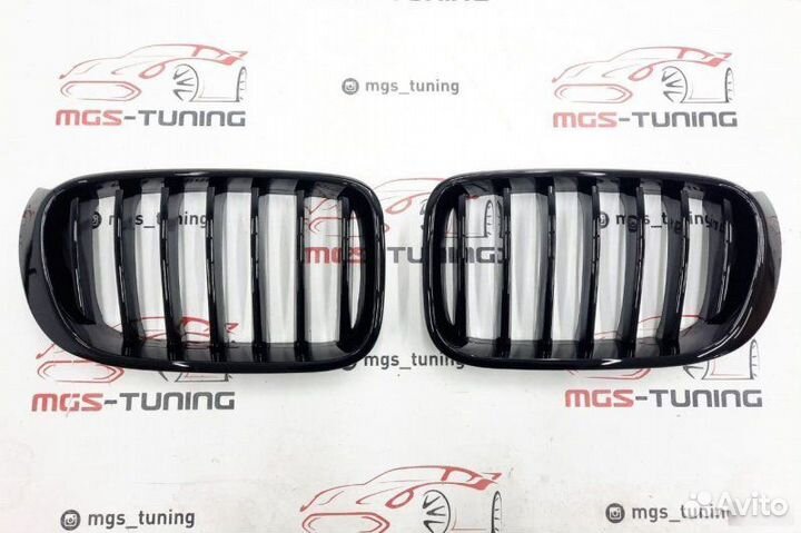 Решетка радиатора на BMW X4 F26 стиль М-Perfomance