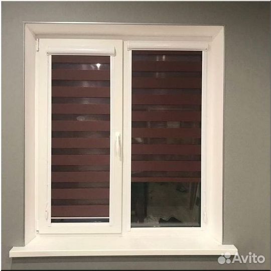 Рулонные Шторы Зебра на заказ