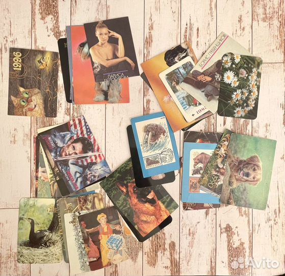 Календарики СССР