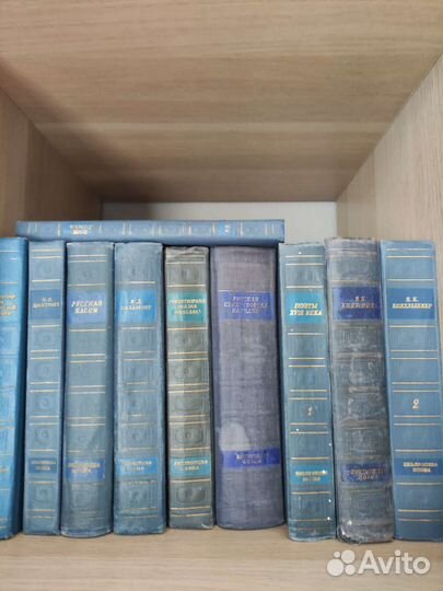 Библиотека поэта, много