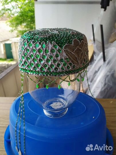 Праздничный татарский национальный головной убор