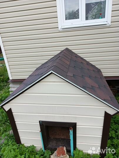 Будка для собаки утепленная