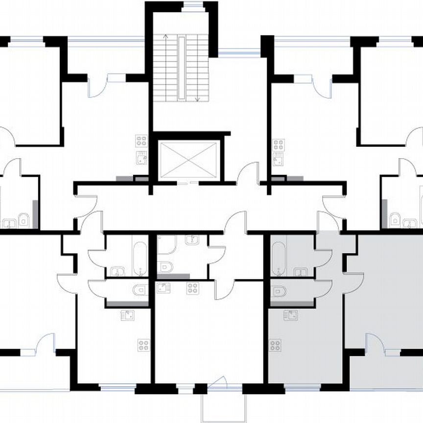 1-к. квартира, 39,3 м², 3/3 эт.